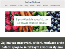 Tablet Screenshot of fit-zivot.cz